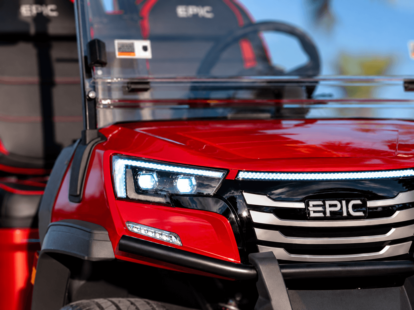 EPIC golf carts at SCV Carts in Santa Clarita, California